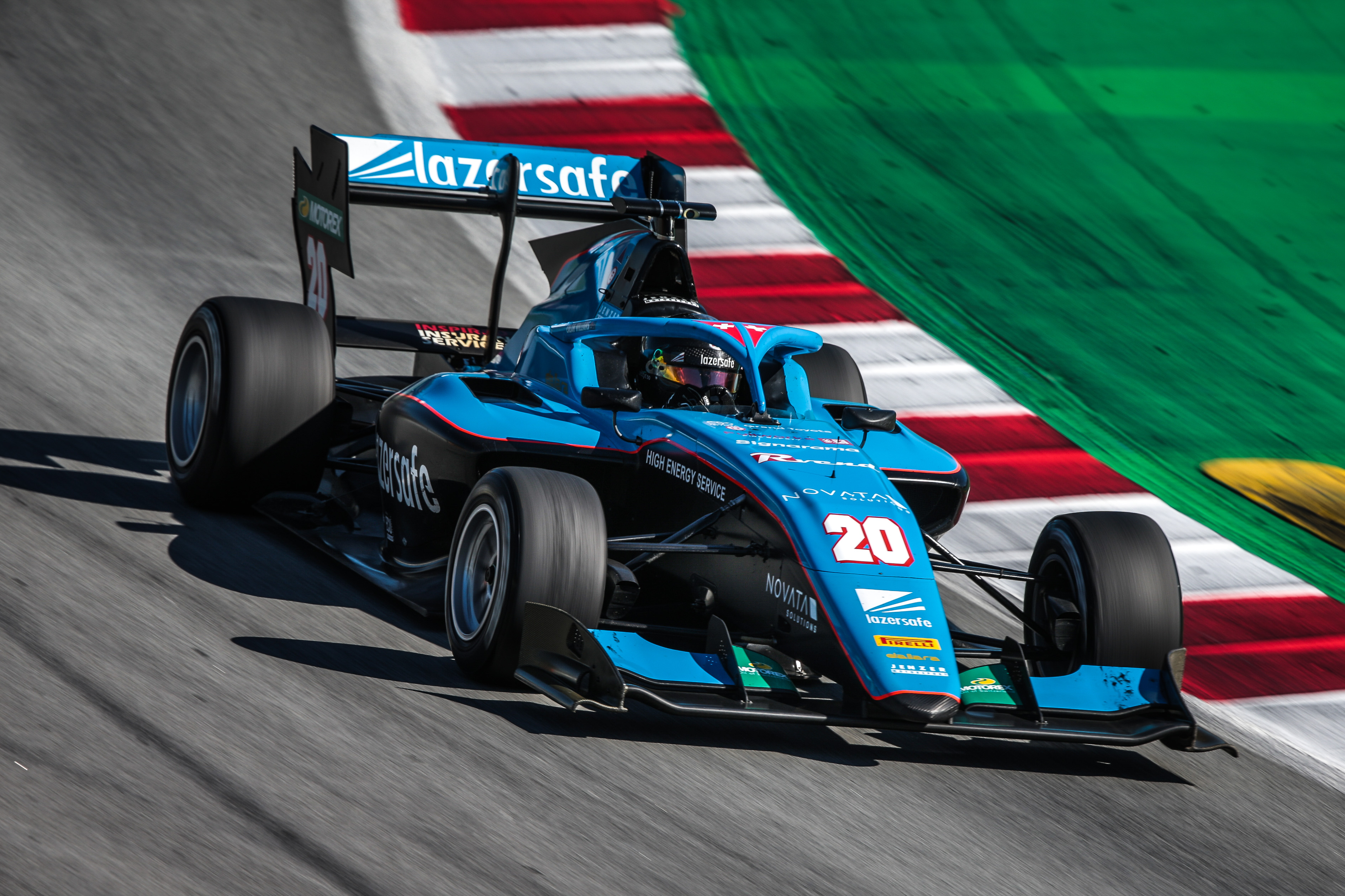 Calan Williams Formula 3 race Car