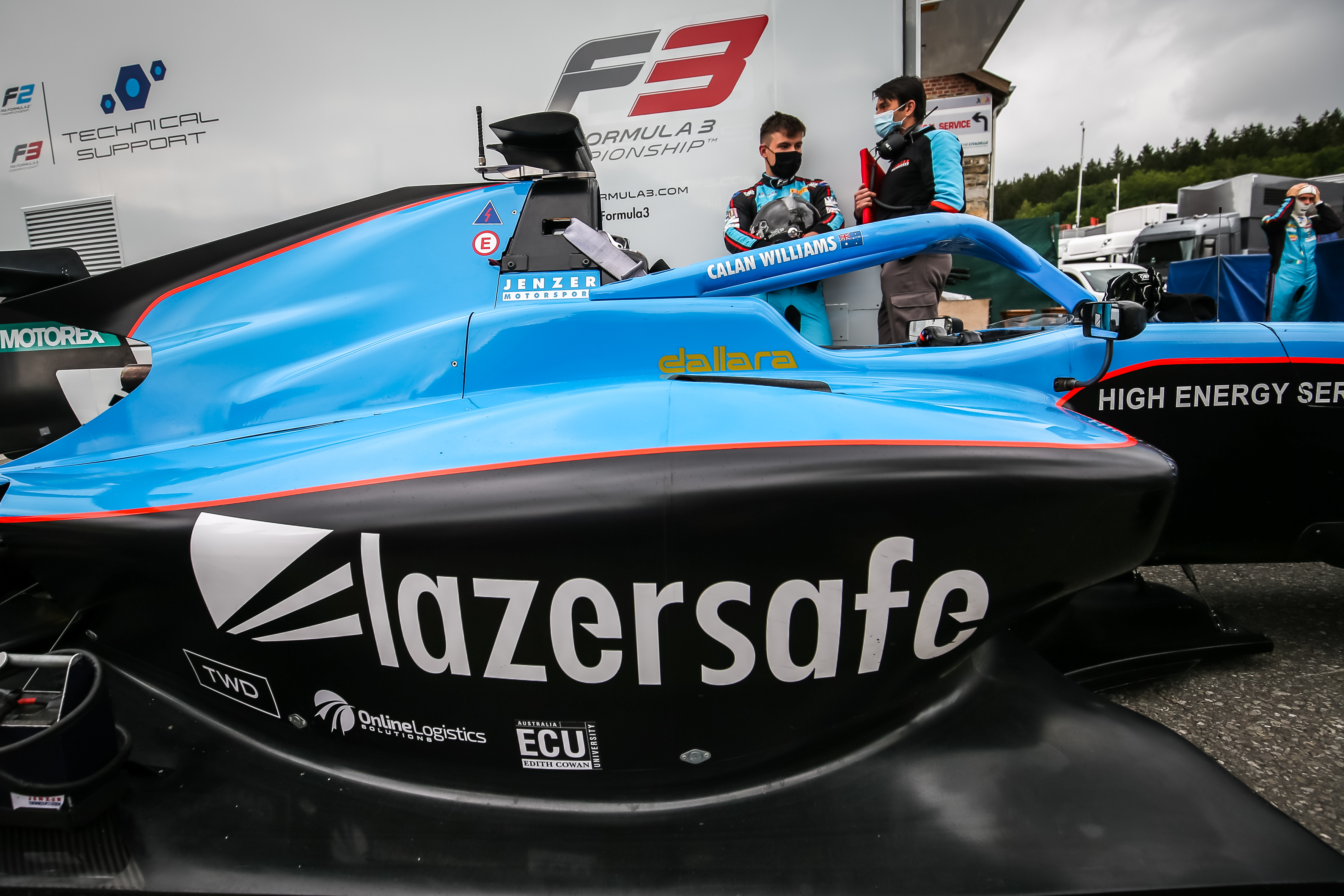 Calan Williams Racing Lazer Safe Car 