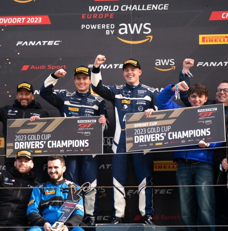 2023 GT World Challenge Gold Overall and Sprint Cup Champions!