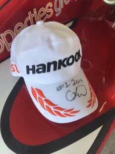 Calan Williams signed hat