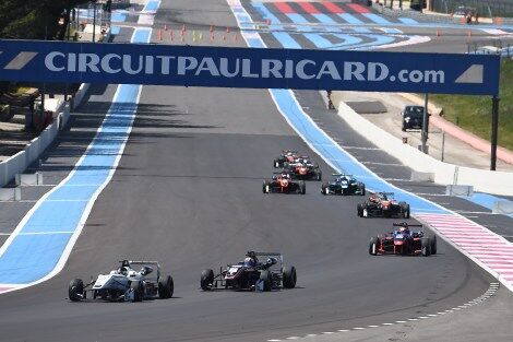 Calan Williams Racing at Paul Ricard's circuit