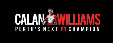 Calan Williams Racing Banner