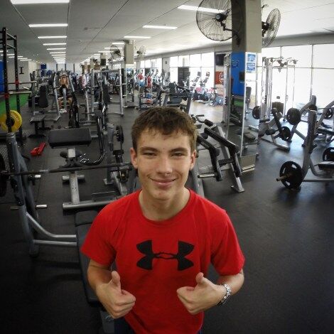 Calan at the Gym