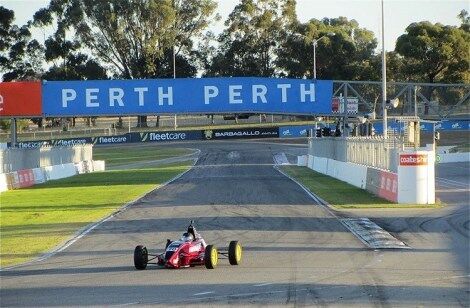 Calan Williams on Barbagallo Race Track