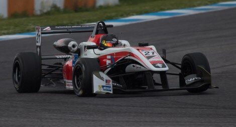 Calan Williams practice session in Estoril