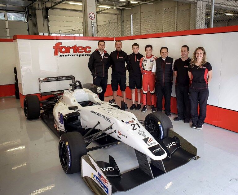 Calan Williams and team at Fortec