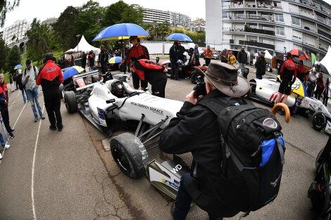 Calan Williams Racing in the pits