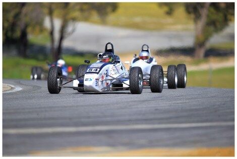 pushing over the hill during qualifying