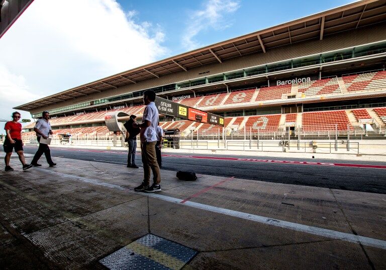 Calan Williams preparing to set up in Barcelona