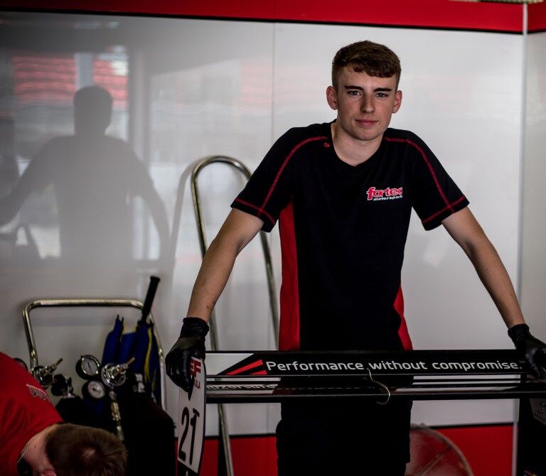 Kaleb Marshall team Fortec Calan Williams