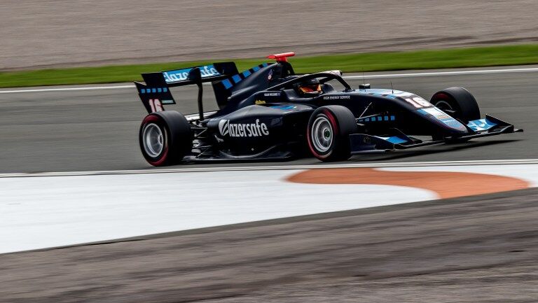 Calan Williams Racing in Valencia First Day